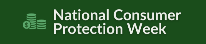 National Consumer Protection Week