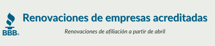 Renovaciones de afiliacion a partir de abril